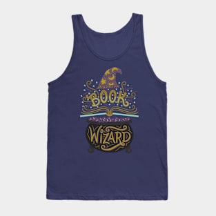 Book Wizard Tank Top